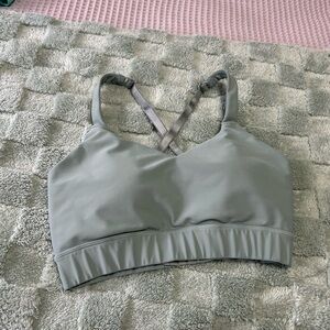 NEW LincActive Women's Medium Flawless Support Sport Bra - Sage Green DISCONTINU